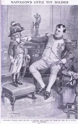 Napoleons kleiner Spielzeugsoldat
